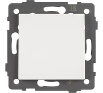 Механизм выключателя одноклавишный проходной Arlight SWT-MKP1-PL-WH-V 1шт 0 049871