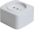 Розетка накладная STEKKER Basic 1-местная, б/з, 250В, 16А PST10-501-20 50074 6