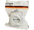 Розетка накладная STEKKER Basic 1-местная, б/з, 250В, 16А PST10-501-20 50074 7
