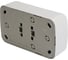Розетка накладная STEKKER Basic 2-местная, б/з, 250В, 16А PST10-502-20 50075 6