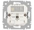 Розетка Intro Accent 641005, PE Schuko со шторками, 16А 250В 2хUSB, IP20, СУ, антрацит Б0063698 3