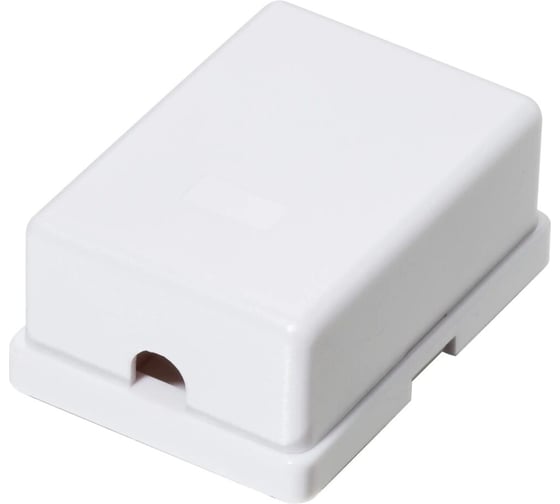 Розетка телефонная RETIC на 1 порт, RJ-11 6p4c, на плате, 10 шт J-6P4C-1P-TWCS/10