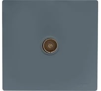 Розетка ТВ Lezard LETO оконечная, графит 752-3400-130