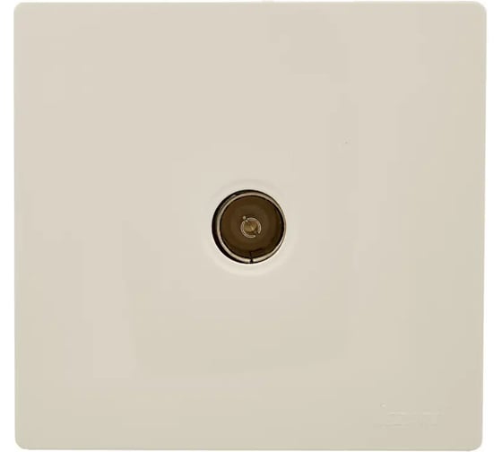 Розетка ТВ Lezard LETO оконечная, крем 752-0300-130 1