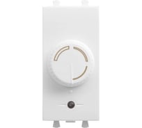 Диммер поворотный модульный DKC Avanti, Белое облако, 1 модуль, 1 шт. 4400131