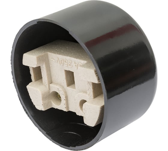 Розетка TDM ELECTRIC 2П 16А макс. 250B о/у Ретро карболит SQ1806-0102