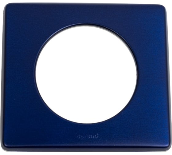 Рамка 1-постовая Legrand Celiane Цвет Чернильная ночь 68781 1