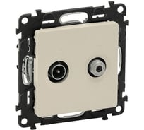 Розетка TV-SAT Legrand VLN звезда 2-каб 753058