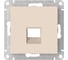 Накладка Systeme Electric ATLASDESIGN для информационных функций типа Keystone, БЕЖЕВЫЙ ATN000284 4
