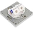 Розетка двойная компьютерная Systeme Electric ARTGALLERY RJ45+RJ45, кат. 5е, механизм, АЛЮМИНИЙ GAL000385 4