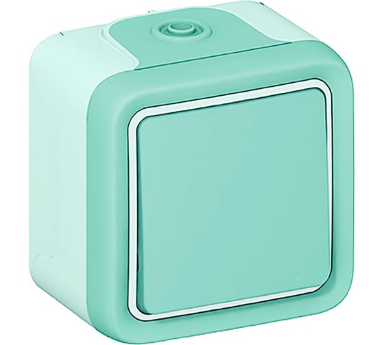 Кнопочный выключатель Legrand Plexo Серый 1НО наружный монтаж 10А в сборе IP55 69720 069720