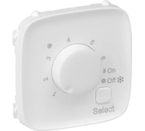 Лицевая панель Legrand Valena ALLURE для термостата для теплых полов.Белая 755325