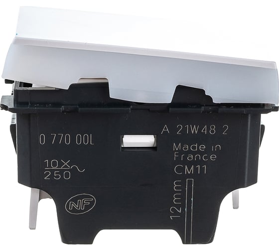 Выключатель Legrand Mosaic 10АХ 1м. 77000L