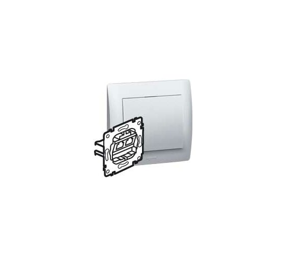 Телефонная розетка Legrand Galea Life VDI двойная RJ45/RJ11 коннектор категории 6 UTP 775781