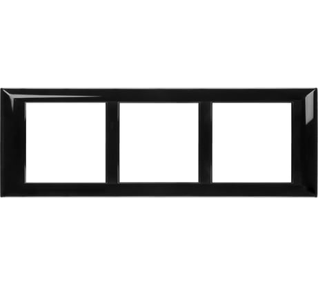 Рамка-суппорт DKC 6 модуля Avanti для In-liner Front черная 4402916