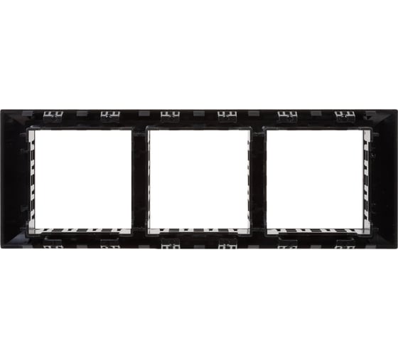 Рамка-суппорт DKC 6 модуля Avanti для In-liner Front черная 4402916