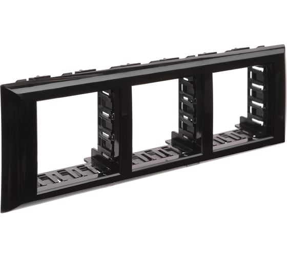 Рамка-суппорт DKC 6 модуля Avanti для In-liner Front черная 4402916