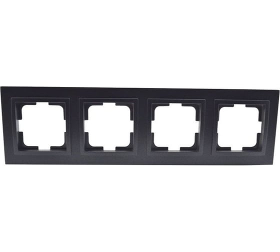 4-я рамка MONO ELECTRIC Despina, графит 102-200000-163 1