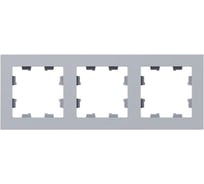 3 - местная рамка EKF алюминий, пластик Эпика UP1-FPA-03