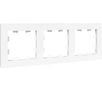 3 - местная рамка EKF белая, пластик Эпика UP1-FPW-03