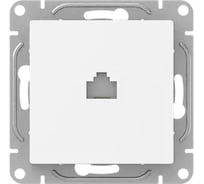 Механизм розетки EKF RJ11, белый Эпика UP1-SOW-RJ11