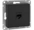Механизм розетки EKF RJ11, чёрный Эпика UP1-SOB-RJ11 5