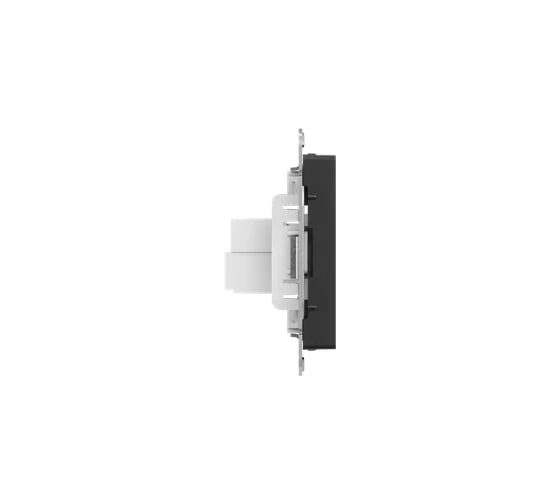 Механизм розетки EKF RJ45 (cat5), чёрный Эпика UP1-SOB-RJ45-5