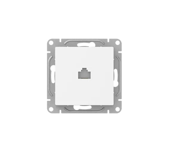 Механизм розетки EKF RJ45 (cat5), белый Эпика UP1-SOW-RJ45-5
