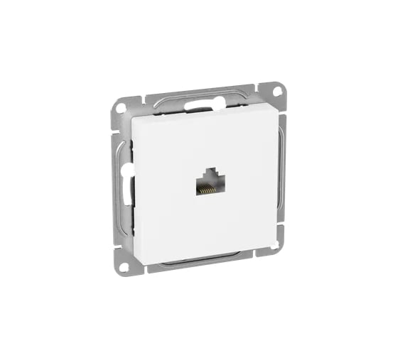 Механизм розетки EKF RJ45 (cat5), белый Эпика UP1-SOW-RJ45-5