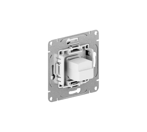 Механизм розетки EKF RJ45 (cat5), белый Эпика UP1-SOW-RJ45-5