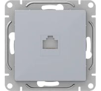 Механизм розетки EKF RJ45 (cat5), алюминий Эпика UP1-SOA-RJ45-5