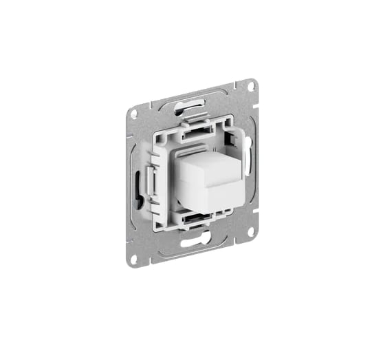 Механизм розетки EKF RJ45 (cat5), алюминий Эпика UP1-SOA-RJ45-5