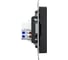 Механизм розетки TV+RJ45 EKF Эпика (cat5), чёрный UP1-SOB-TV+RJ 7