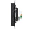 Механизм розетки TV+RJ45 EKF Эпика (cat5), чёрный UP1-SOB-TV+RJ 9