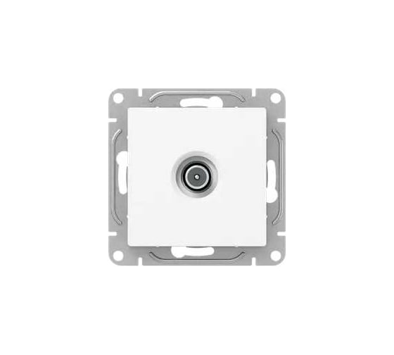 Механизм розетки TV EKF Эпика одиночная, белый UP1-SOW-TV-1 1
