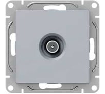 Механизм розетки TV EKF Эпика одиночная, алюминий UP1-SOA-TV-1