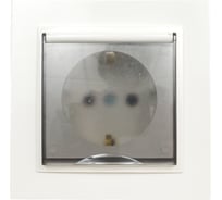 Розетка с крышкой MONO ELECTRIC Despina, с заземлением, слоновая кость 102-010021-118