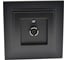 TV розетка MONO ELECTRIC Despina, оконечная, с экраном, графит 102-202005-138 1