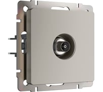 ТВ-розетка оконечная Werkel W1283004 (дымчатый) a069469