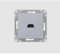 Механизм розетки HDMI EKF алюминий Эпика UP1-SOA-HDMI