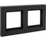 2-местная рамка EKF IP44, чёрная, пластик, Эпика UP1-FPB-02-44 8