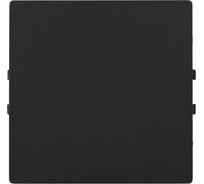 Заглушка EKF чёрная Эпика UP1-ECB