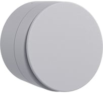 Выключатель OVIVO 1-клавишный X-One IP 54, серый, комплект из 2 шт 406-240001-200