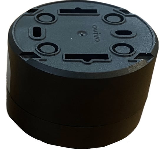 Розетка OVIVO 1 пост X-One без заземления антрацит, комплект из 2 шт 406-250000-215