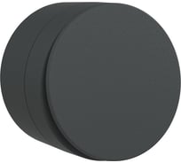 Выключатель OVIVO 1-клавишный X-One IP 54, антрацит, комплект из 2 шт 406-250001-200