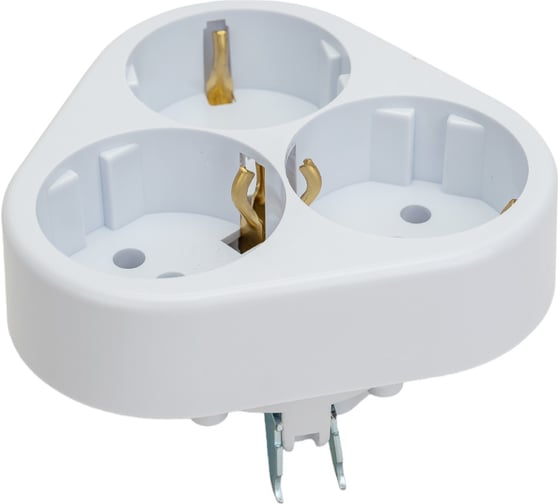 Трехместная розетка SVET РС16-5301 SV0302-0025