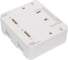 Корпус настенной розетки SYSMATRIX для установки 2-х вставок типа Keystone Jack белый (5шт) MB 2WH.VI5 4