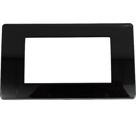 Рамка DKC на 4 модуля, черная, RAL7016 75011B 24800
