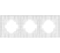 Рамка Arlight FRM-PERIO-PL-3-WH пластиковая, 1шт 049754 3