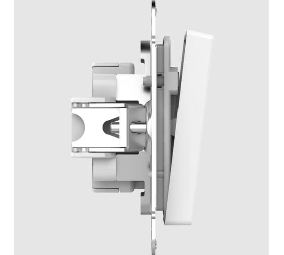 Механизм 2-клавишного выключателя Systeme Electric ATLASDESIGN AQUA IP44, сх.5, 10АХ, быстрозажимные клеммы, белый ATN440151S